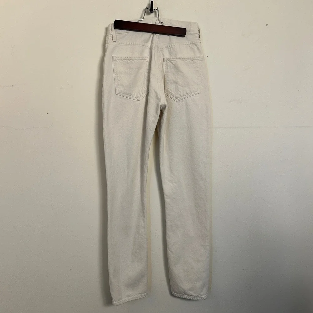 AGOLDE Remy Straight Leg Jeans‎ Off White 27